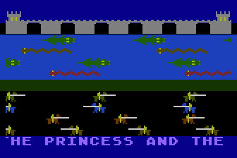 Princess and Frog box art for TI-99